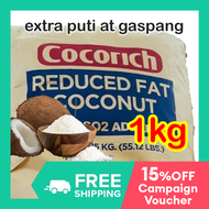 1kg Cocorich DESSICATED COCONUT (Philippine Made) EXPORT QUALITY for Macaroons Bread Pudding Kakanin