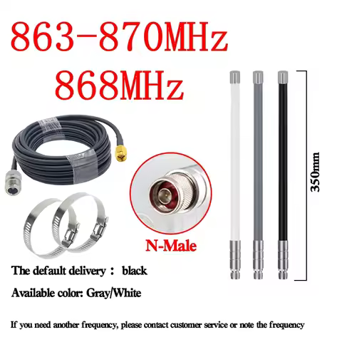 LoRaWAN Gateway 863-870MHz Antenna 864MHz 866MHz 868MHz 869MHz for Meshtastic Helium Hotspot Miner A