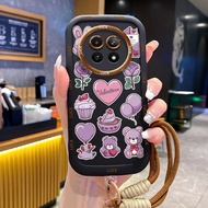 Realme 12 5G 13 5G C65 5G Narzo 70X 5G Narzo N65 5G Case Dustproof Case With Lanyard