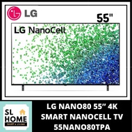 {KL & Selangor Only}LG 55NANO80TPA NANO80 55’’ 4K SMART NANOCELL TV WITH AI THINQ® (2021)