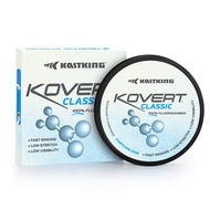 KastKing Kovert Classic 100% fluorocarbon Fishing line, Line or Leader Material, High Clarity, Low V