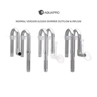 AQUAPRO NVS Stainless Steel Inlet & Outlet Aquarium Canister Filter Accessories