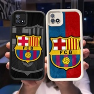 Q-11 FC-Barcelona Black white Case for OPPO A16K A16E Realme C11 2021