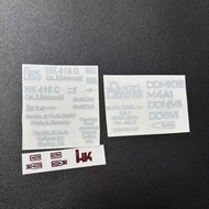 Ldt416ak74u Jin Metal Music Gray White m4 Lower Supply ddmk18 Accessories hk416 Hui Sticker ak4.28c 