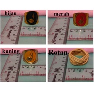MERAH Ring Red Scout Ring Tie Tie Tie Tie Scout Rattan