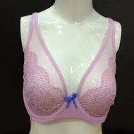 Victoria's Secret purple non-padded lace bra size 34DD (TH406S34DD)