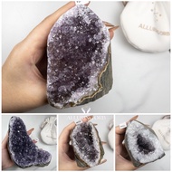 🔮🇸🇬 Raw Amethyst Geodes Cave | Crystal Carvings | Natural Crystals | Crystal Design