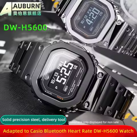 MOD kit DW H5600 metal case+strap suitable for Casio 3516 DW-H5600 strap H5600 steel case metal stra