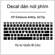Key button Decal for HP Elitebook 8460p, 8470p 8460 8470