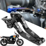 For Royal Enfield Interceptor 650 GT 650 Continental GT 650 Motorcycle Adjustable Extendable Foldabl