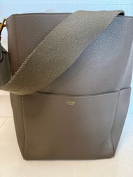 Celine Sangle Bucket (Taupe)
