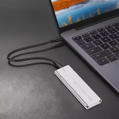 USB3.1 To M.2 NVME Hard Drive Enclosure 10Gbps External SSD Case SSD Hard Disk Drive Case for 2230/2
