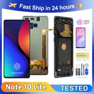 Note 10 6.7''For Samsung For Note10 Lite N770F N770F/DS LCD Display Touch Screen Digitizer Assembl