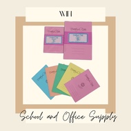 Cattleya Filler Notes 7x10(big) and 5x7(mini) assrtd color 5pcs
