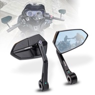 Universal Hand Guard Side Mirror Honda Yamaha NMAX XMAX NVX Aluminum Alloy handlebar rearview mirror