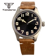 Tandorio Titanium Ultralight Dive 39mm Mens Pilot Watch Automatic Miyota 8215/PT5000 Movt AR Sapphir