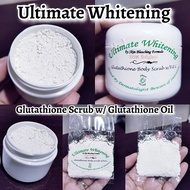 Ultimate Whitening Glutathione Scrub w/ Glutathione Oil Sets