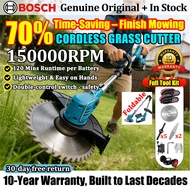 Bosch Lawn mower 9980VF Battery Multifunction Mesin Rumput Cordless fold Pemotong rumput grass cutte
