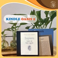 Máy đọc sách Kindle Oasis 2 (9th) Phím chuyển trang màn hình 7 300PPI chống nước IPX8 nghe Audible W