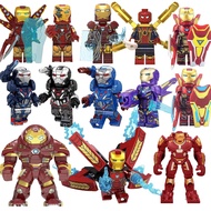 Compatible with LEGO Avengers Iron Man building block minifigure MK85 War Machine Hulkbuster armor assembly toy for men