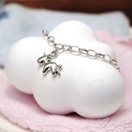 夢幻獨角獸 純銀兒童手鍊 刻字訂製 寶寶手鍊