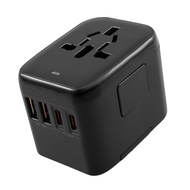 International Power Plug Adapter Universal Travel Plug Adapter with 2 USB C and 2 USB A Port SHOPCYC