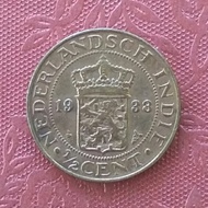Koin Copper Ned Indie 1/2 Cent 1938 TP50dm