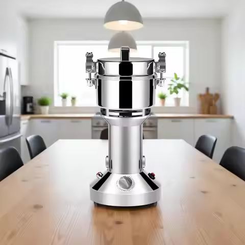 300g High Speed Food Grain Mill Stainless Steel Seeds Flour Nut Pill Wheat Corn Herbs Spices & Seaso