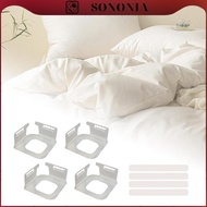 [SONONIA] 4Pcs Bed Sheet Holders Sheet Keepers Nonslip Replacement Decorative Portable