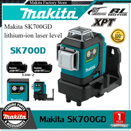 Makita 16เส้นเลเซอร์ระดับ SK700GD Li-Ion Self-Leveling360°3เครื่องบินเลเซอร์สีเขียวระดับการวัด ความแ
