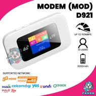 MOD Unlimited 4G LTE D921 Pocket WiFi Portable Modem Router Upgraded D6 MiFi Unlimited Hotspot With 