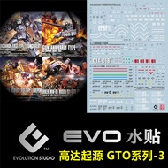 [EVO] HG THE ORIGIN Mobile Suit Gundam/ORIGIN (GTO Series-3).Fluorescent Water Sticker
