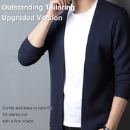 Cardigan highend handmade men's knitted cardigan