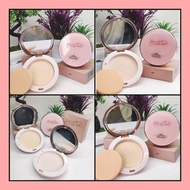 Icelady Matte Compact Face powder  with mirror and Sponge have 2 Colors
