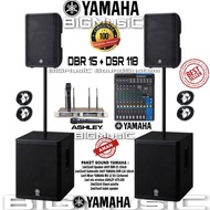 Paket Sound System Yamaha Dbr-15 / Subwoofer Yamaha Dsr-118 18 Inch