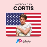 [CUSTOMIZED] CORTIS American Flag | Cortistic American Flag | James