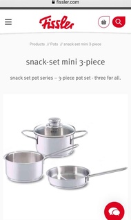 全新Fissler snack set