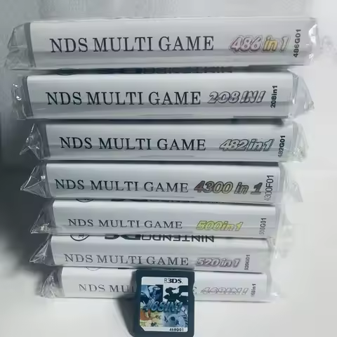 Retro Game Collection 500in1 482in1 520in1 4300in1 468in1 23in1 208in1 NDS Game Card Compatible with