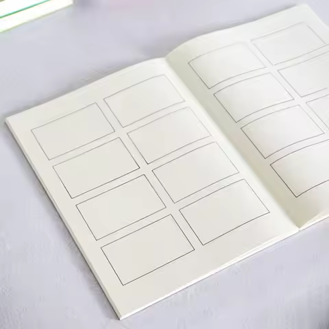 Creative Movie Story Notebook Four Comic Painting Book Diary Book Sketch Book Stationery School Supp