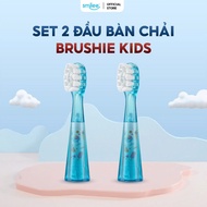 Sét 2 đầu bàn chải điện cho bé Brushie Kids thay thế tiện lợi