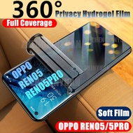 Privacy Hydrogel Film For OPPO RENO5 PRO RENO 5PRO Anti Peep Screen Protector For RENO 5 PRO Soft Protective Film