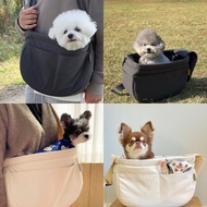 [ likalika ] Half-moon dog slingback / pet bag / Pet Carrier Pet Bag / Dog Bag / CatBag / Dog Carrie