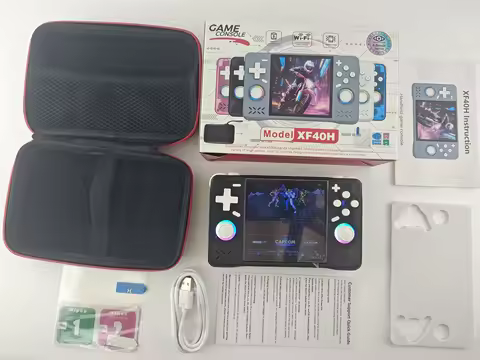 Open Source Linux System,Retro Handheld Game Console, XF40H Gaming Console with Multiple Emulators, 