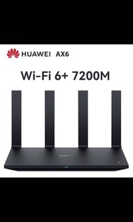 gigabit Wifi router 寛頻 光纖 路由器 HUAWEI AX6 Wifi 6+ 7200Mbps  華為 AX6 WS8700