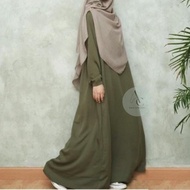 [RAMAI] Aara Collection Abaya turki wanita muslim Mewah Santri remaja Syari kekinan Wolpis Premium L