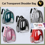 Cat Bag Transparent Astronaut Pet Cat Carrier Carrier Bag Kucing Beg Kucing Galas Belakang BegKucing