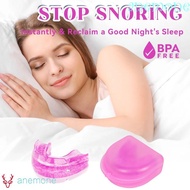ANEMONE Anti Snoring Mouth Guard, Adjustable Comfortable Anti-Snoring Mouthpiece, Sleeping Devices W