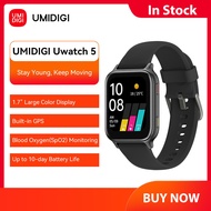 UMIDIGI Uwatch 5 GPS 5ATM Waterproof  Bluetooth Smartwatch Fitness Heart Rate Blood Oxygen Monitor For Android Ios
