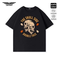 Lelaki Lengan Pendek Baju Bernafas Lembut di kulit Kapas combed Chill graphic MURAH Shipping Seller 