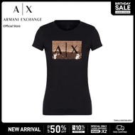 AX Armani Exchange เสื้อยืดผู้หญิง รุ่น AX 8NYTDL YJ73Z6231 - สีดำ